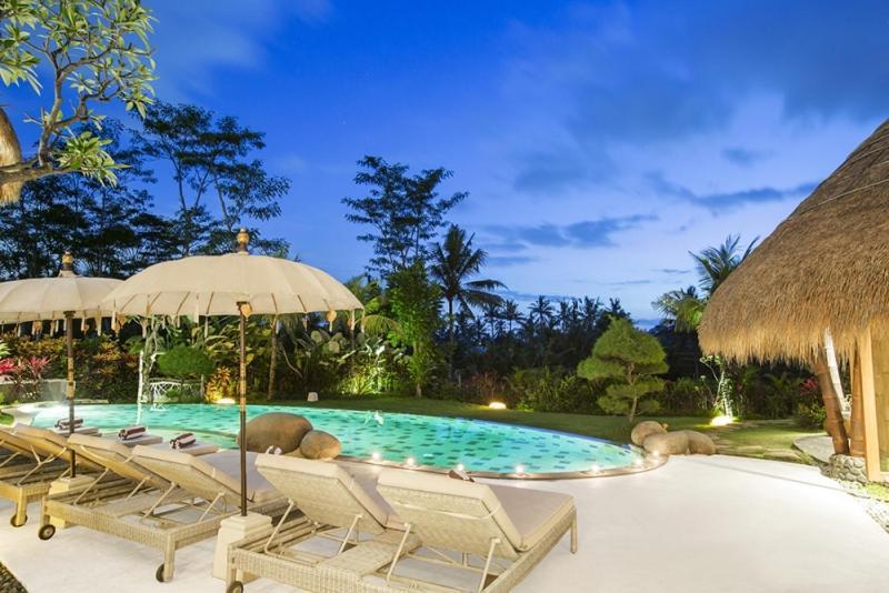 Villa Omah Padi Ubud Esterno foto