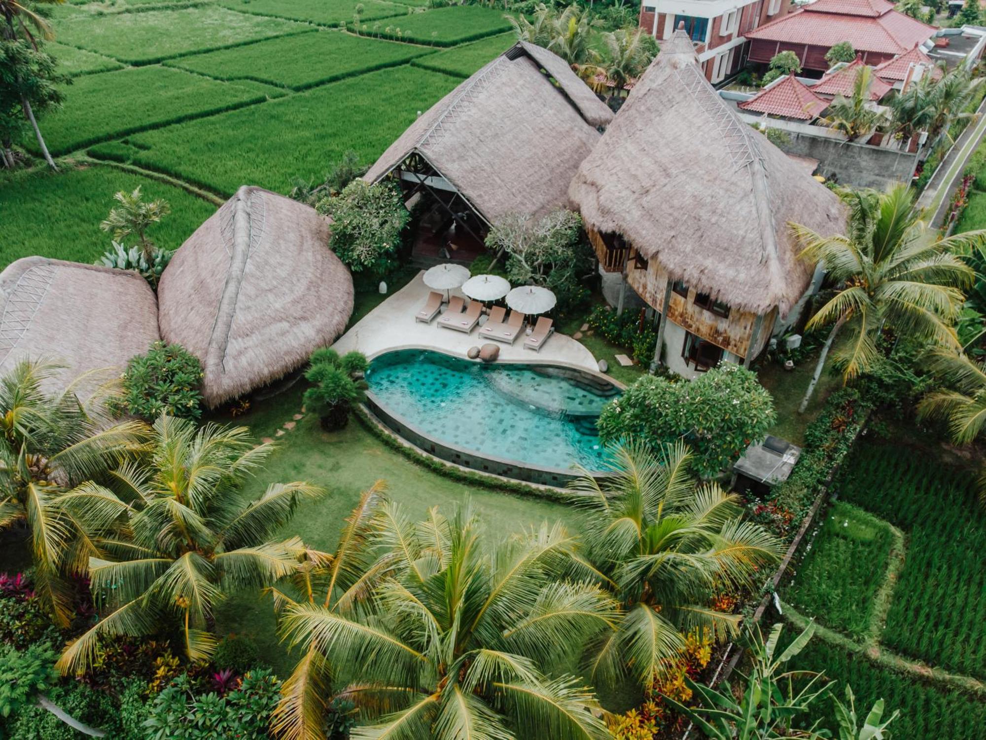 Villa Omah Padi Ubud Esterno foto